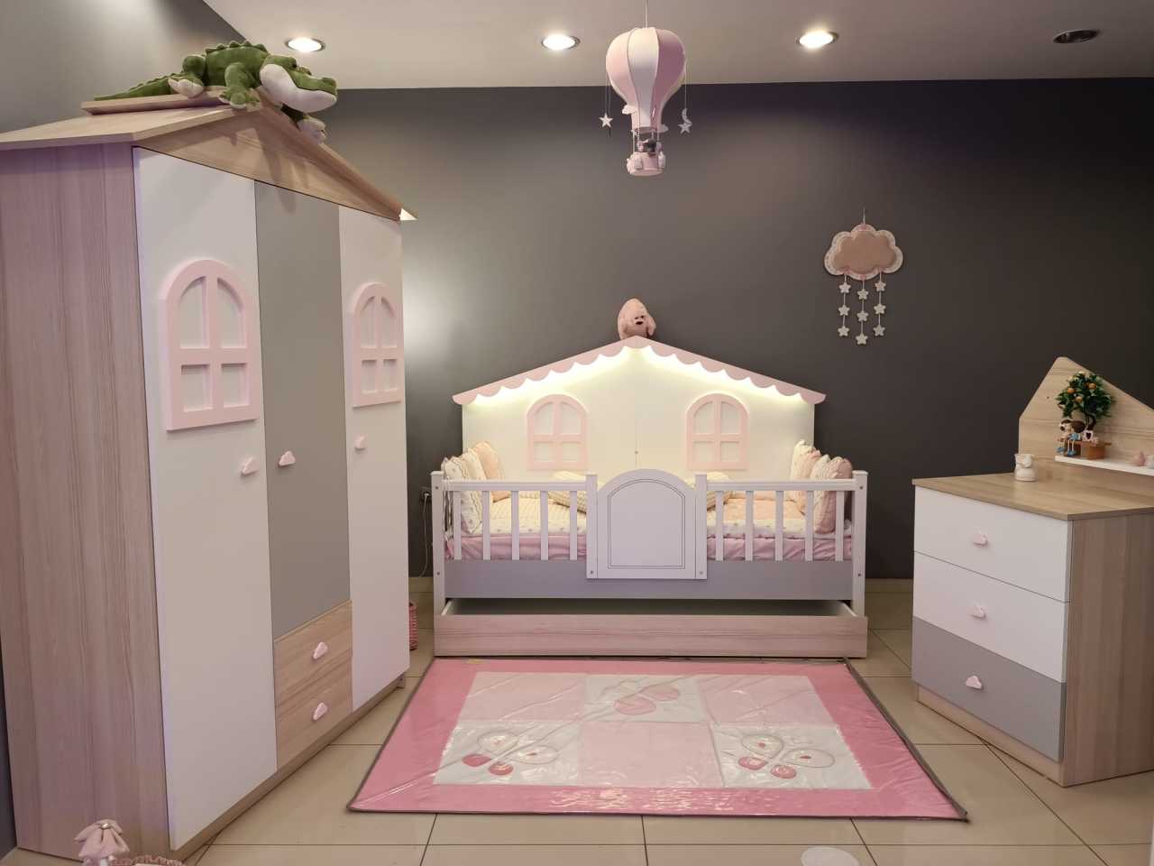 Sidney Ledli Çocuk Odası Takımı